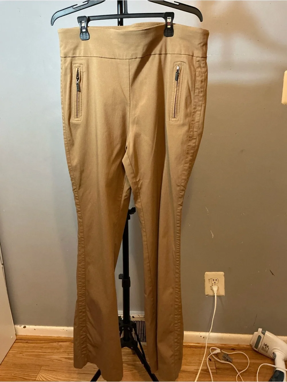 INC International Concepts Stretch Chinos in Khaki